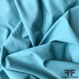 Lightweight Cotton Shirting - Dusty Turquoise