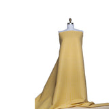 Checkered Raffia Novelty - Yellow/White - Fabrics & Fabrics NY