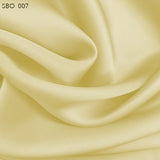 Yellow Satin Faced Organza - Fabrics & Fabrics