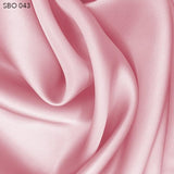 Flamingo Pink Satin Faced Organza - Fabrics & Fabrics
