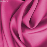 Fuscia Satin Faced Organza - Fabrics & Fabrics