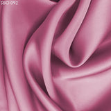 Bubblegum Pink Satin Faced Organza - Fabrics & Fabrics