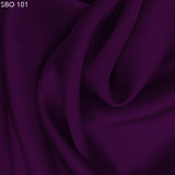 Purple Satin Faced Organza - Fabrics & Fabrics