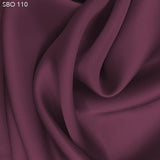 Satin Faced Organza - Sangria Purple