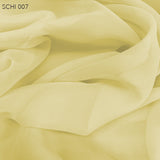 Silk Chiffon - Icy Lemonade - Fabrics & Fabrics