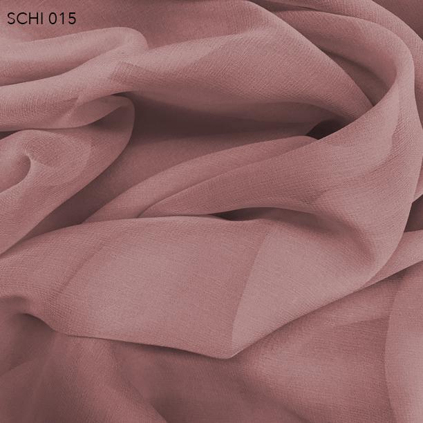 Mellow Rose Pink Silk Chiffon - Fabrics & Fabrics