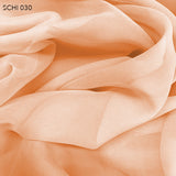Silk Chiffon - Nude Orange
