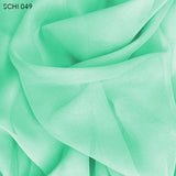 Silk Chiffon - Mint Green - Fabrics & Fabrics