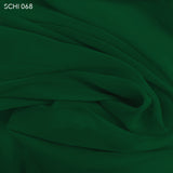 Silk Chiffon - Pine Green - Fabrics & Fabrics