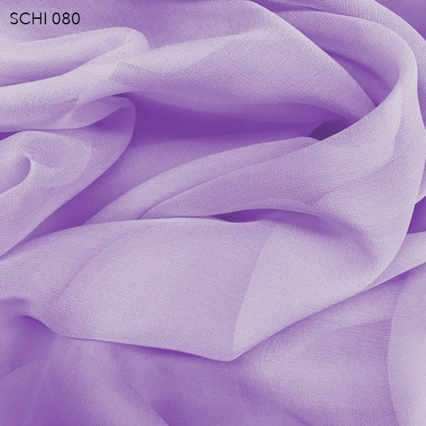 Periwinkle Silk Chiffon - Fabrics & Fabrics