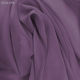 Silk Chiffon - Mulberry - Fabrics & Fabrics