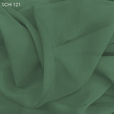 Silk Chiffon - Peapod Green