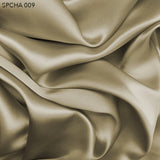 Silk Charmeuse - Olive Grey - Fabrics & Fabrics