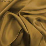 Silk Charmeuse - Ochre Yellow - Fabrics & Fabrics