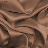 Silk Charmeuse - Toasted Almond - Fabrics & Fabrics