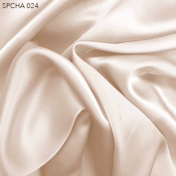 Silk Charmeuse - Petal Pink - Fabrics & Fabrics