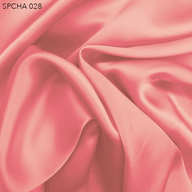 Silk Charmeuse - Misty Pink - Fabrics & Fabrics