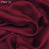 Red Silk Charmeuse - Fabrics & Fabrics