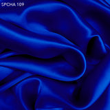 Silk Charmeuse - Royal Blue - Fabrics & Fabrics