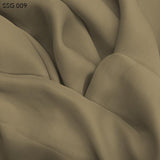 Grey Silk Georgette  - Fabrics & Fabrics