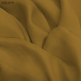 Silk Georgette - Ochre Yellow