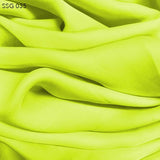 Silk Georgette - Yellow Green