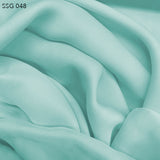 Silk Georgette - Ice Blue - Fabrics & Fabrics