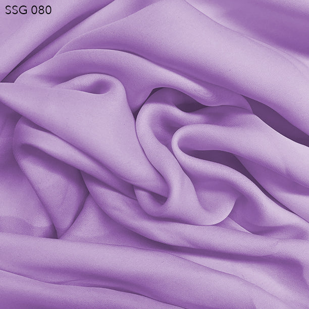 Silk Georgette - Periwinkle - Fabrics & Fabrics