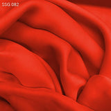 Silk Georgette - Firecracker Red