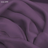 Silk Georgette - Mulberry - Fabrics & Fabrics