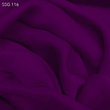 Silk Georgette-Violet - Fabrics & Fabrics