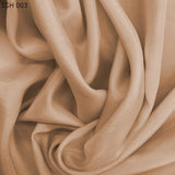 Brown Silk Habotai (China Silk)  - Fabrics & Fabrics