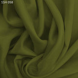 Sage Green Silk Habotai (China Silk) - Fabrics & Fabrics