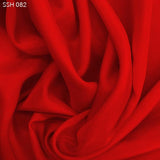 Silk Habotai (China Silk) - Firecracker Red