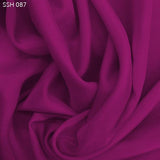 Pink Berry Silk Habotai (China Silk) - Fabrics & Fabrics