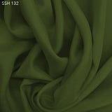 Pickle Green Silk Habotai (China Silk) - Fabrics & Fabrics