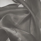 Moonstruck Grey Silk Organza fabric - Fabrics & Fabrics