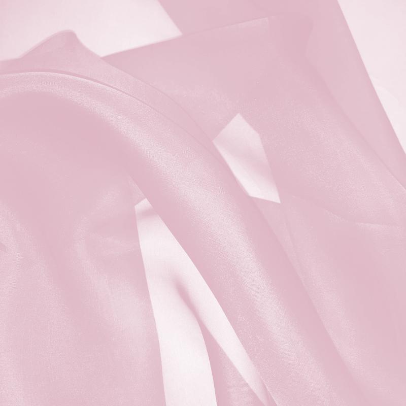Ballet Slipper Pink Silk Organza Fabrics & Fabrics