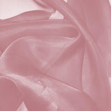 Dusty Rose Silk Organza fabric - Fabrics & Fabrics