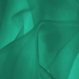 Light Teal Silk Organza fabric - Fabrics & Fabrics