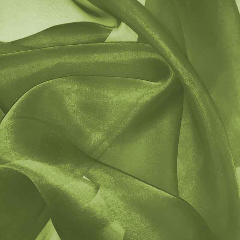 Buy Silk Satin Fabric Sage Green Silk Supplies Fabric by Yard Silk