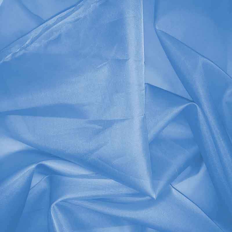 Sporty Blue Silk Organza fabric - Fabrics & Fabrics