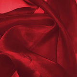 Silk Organza - Cranberry Red