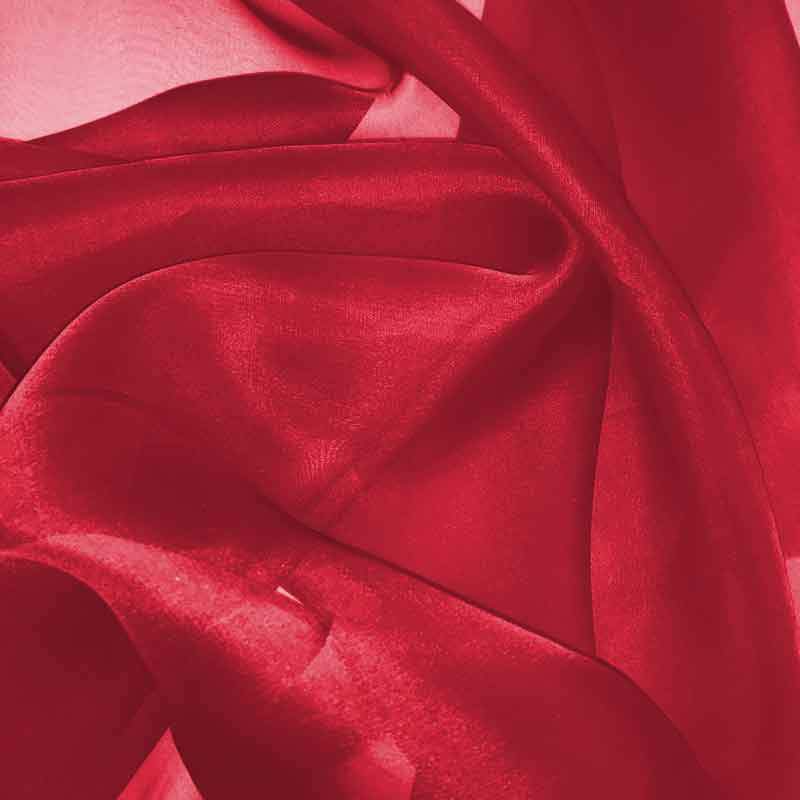 red silk organza dress Keira Organza Dress Set - Red XXL
