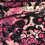 Abstract Dot & Circle Burnout Velvet - Multicolor - Fabrics & Fabrics NY