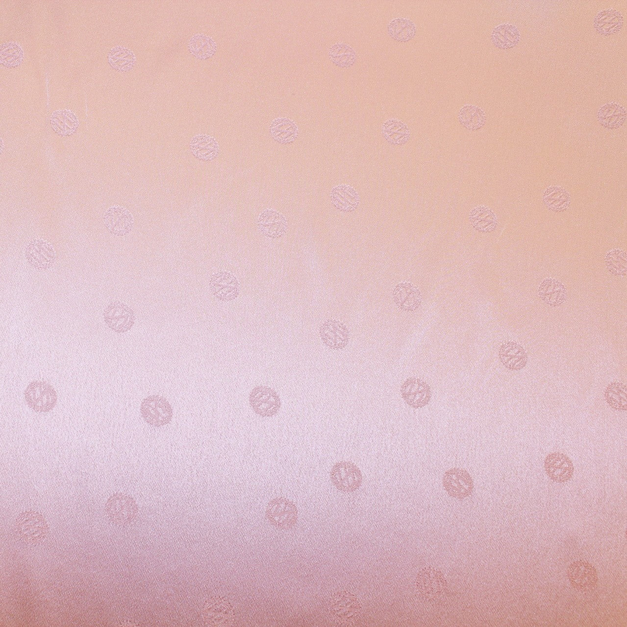 Polka Dot Silk Jacquard - Blush Pink
