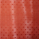 Polka Dot Printed Silk Gazar - Orange