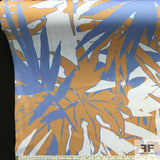 Palm Tree Neoprene - Orange/Blue/White