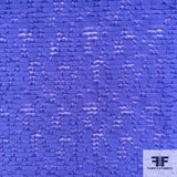 Striped Novelty Cotton - Slate Purple