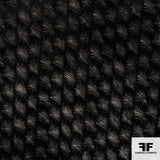 Abstract Burnout Velvet - Black - Fabrics & Fabrics NY